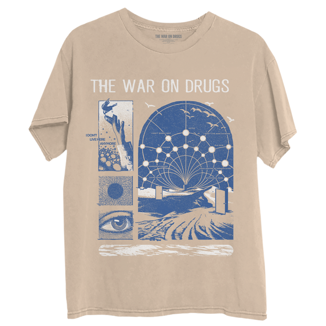 The War On Drugs - I Don't Live Here Anymore Tracklist T-Shirt