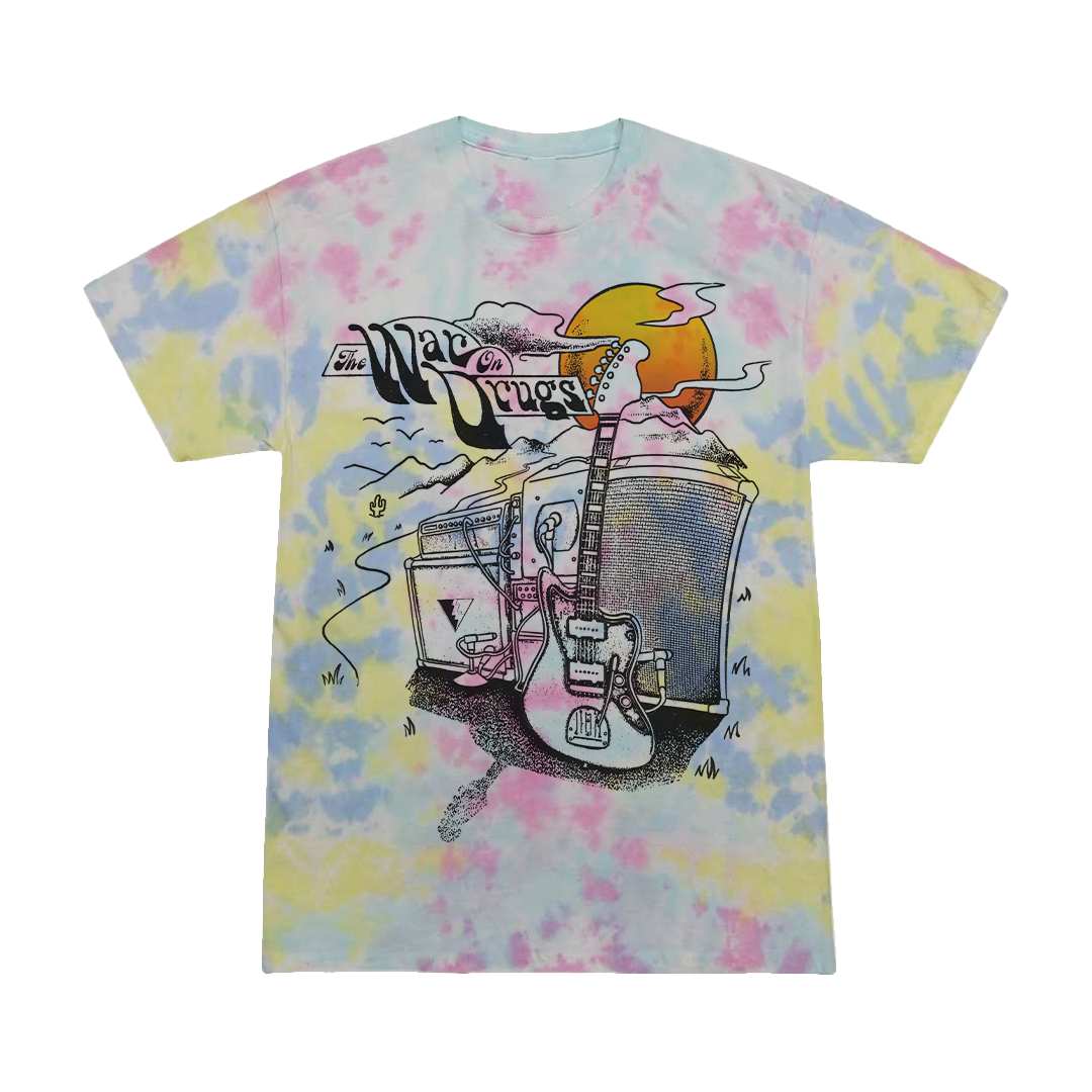 The War On Drugs - Guitar Scene Tie Dye T-Shirt