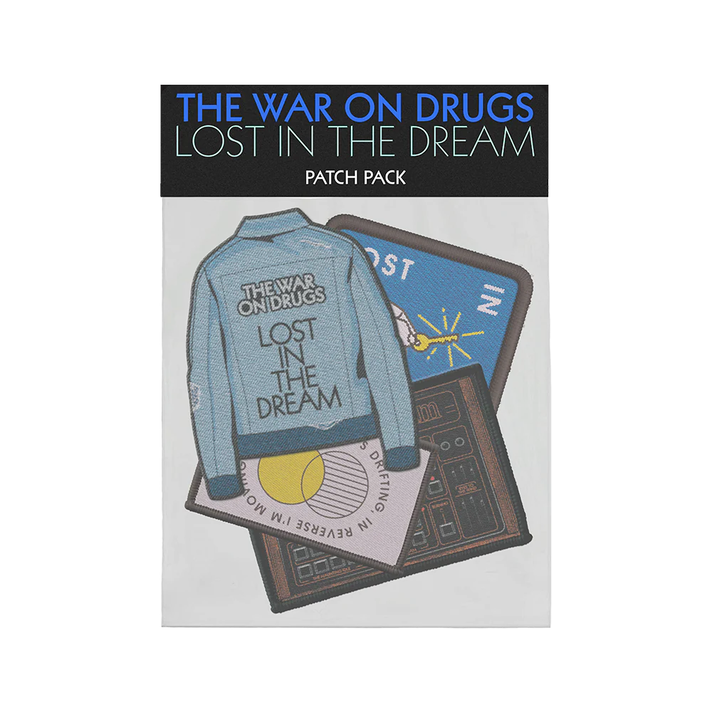 The War On Drugs - Lost In The Dream 10 Year Anniversary Patches